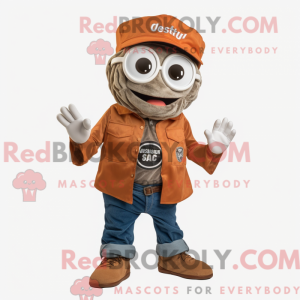 Rust Oyster mascot costume...