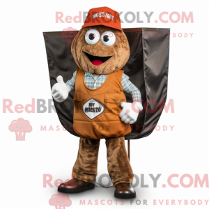 Rust Oyster mascot costume...