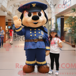 Navy Chief mascot costume...