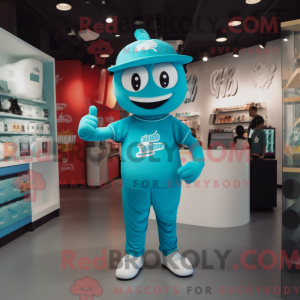 Cyan Pho Maskottchen...