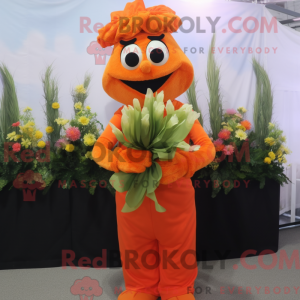 Orange Bouquet Of Flowers...