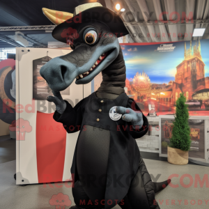 Black Parasaurolophus...