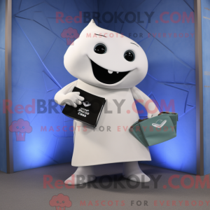 White Stingray mascot...