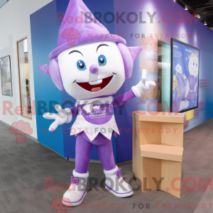 Postava maskota Purple...