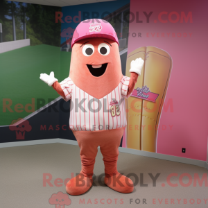 Pink French Fries mascot...