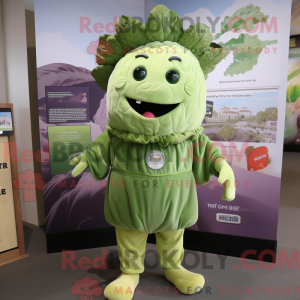 Olive Cabbage mascot...