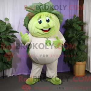 Olive Cabbage mascot...
