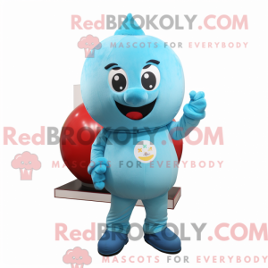Postava maskota Sky Blue...