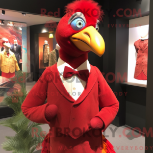 Máscara de pássaro Red Dodo...