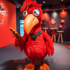 Máscara de pássaro Red Dodo...