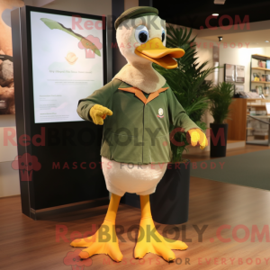 Maskottchenkostüm Olive...