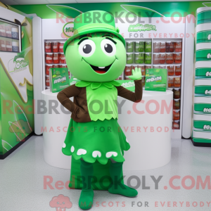 Postava maskota Green...