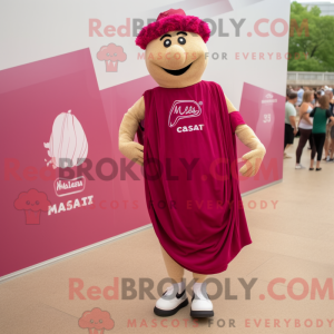Magenta Caesar Salad mascot...