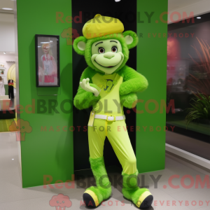 Maskotka Lime Green Monkey...