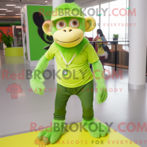 Figura de máscara de macaco...