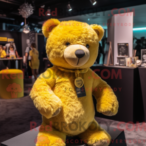 Gele teddybeer...