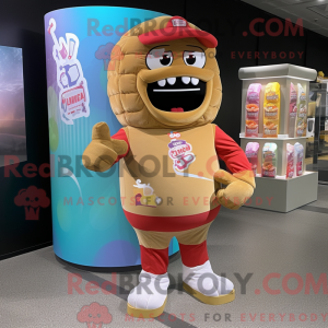 Tan Candy Box mascot...
