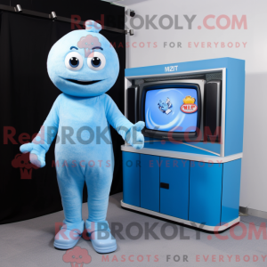 Disfraz de mascota de Sky...