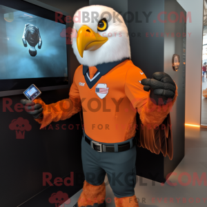Orange Bald Eagle...