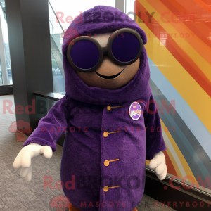 Purple Enchiladas mascot...