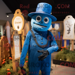 Blue Graveyard mascot...