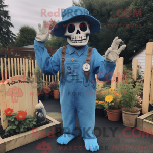 Blue Graveyard maskot...