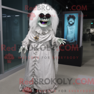 White Undead mascot costume...