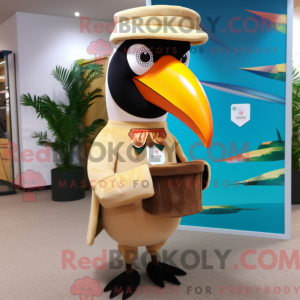 Postava maskota Tan Tucan...