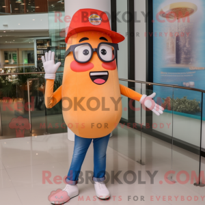Maskottchenkostüm Peach...