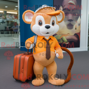 Orange Dormouse mascot...