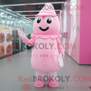 Pink Ice Cream mascot...