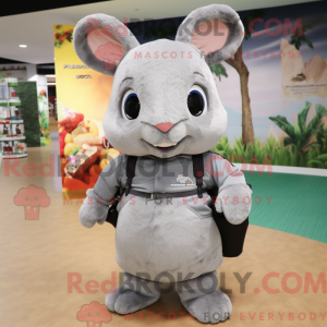 Chinchilla maskot kostume...