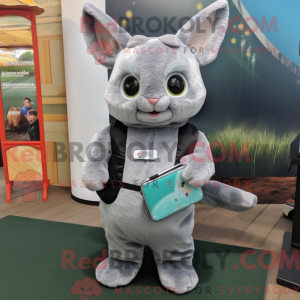 Chinchilla maskot kostume...