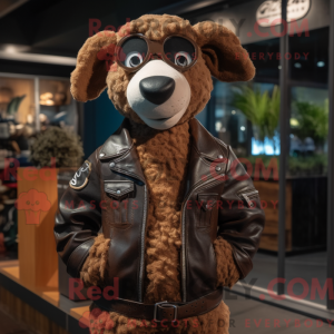 Rust Merino Får maskot...