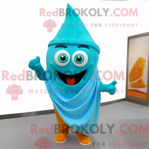 Costume de mascotte Cyan...