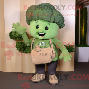 Tan Broccoli maskotka...