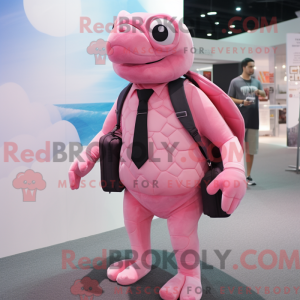 Disfraz de mascota Pink Sea...