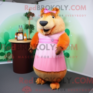 Postava maskota Peach...