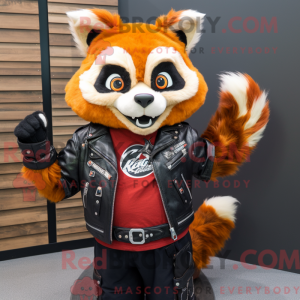 Red Panda mascot costume...