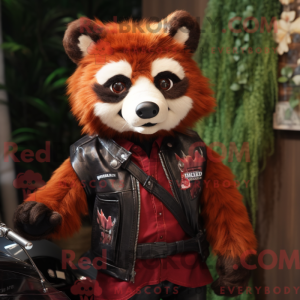 Red Panda mascot costume...
