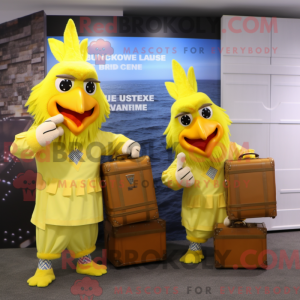 Lemon Yellow Roosters...