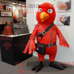 Red Canary maskot kostume...