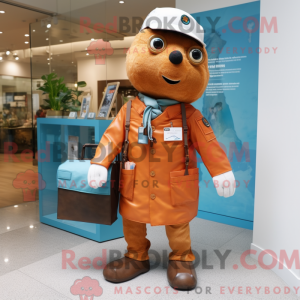 Disfraz de mascota de Rust...