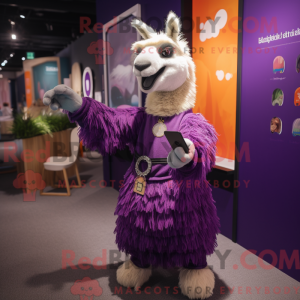 Costume de mascotte de lama...