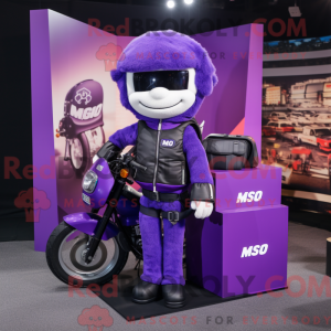 Postava maskota Purple Miso...