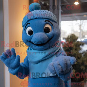 Blue Meatballs mascot...