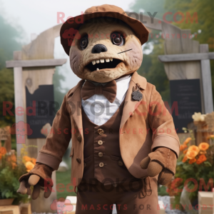 Brown Graveyard mascot...