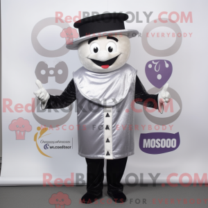 Silver Moussaka mascot...