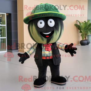 Black Watermelon mascot...