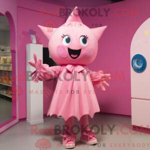 Disfraz de mascota Pink Ray...